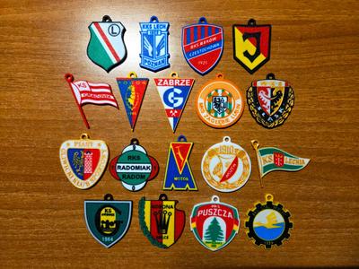 Ekstraklasa Teams 2024/25 - Keychains