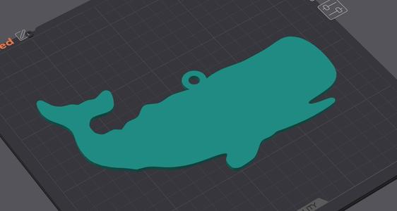 Whale Ornament