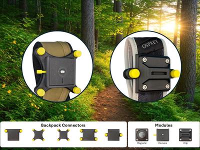 Hike buddy - Modular backpack connector system