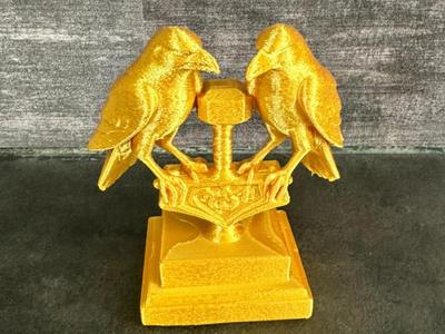 Hugin & Munin with Thor's Hammer
