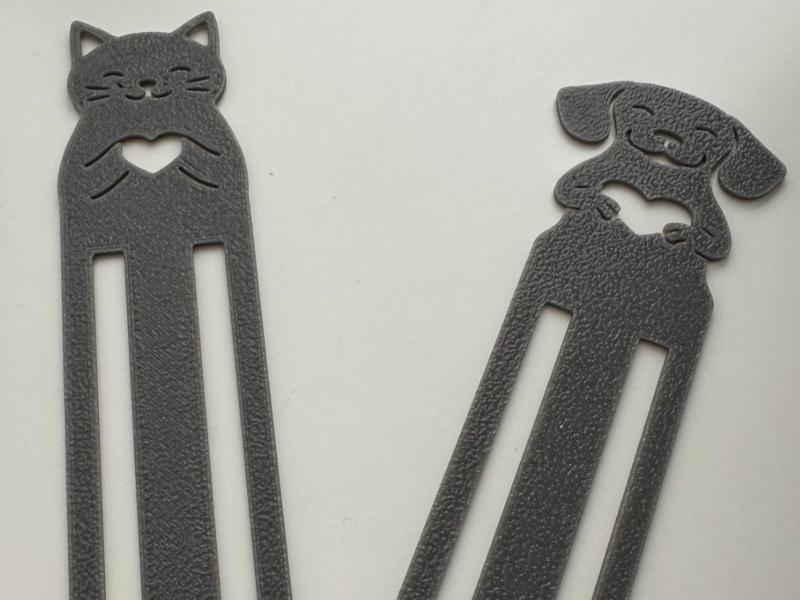 Bookmarks Book Dog Dachshund Cat