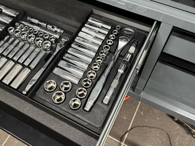 Milwaukee Socket Tray - 1/2" Metric