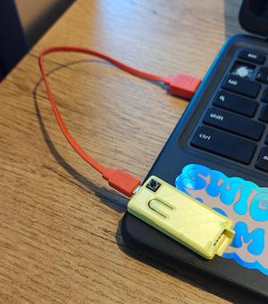 Bad Usb  Raspberry Pi Pico Case with Safety Switch