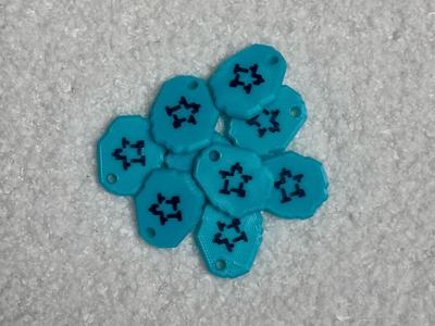 Tibia Paralyze Rune Keychain (NO AMS)
