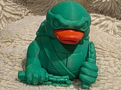 Jeep Ducks - TMNT Michelangelo