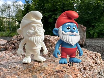 Papa Smurf DeskBuddy
