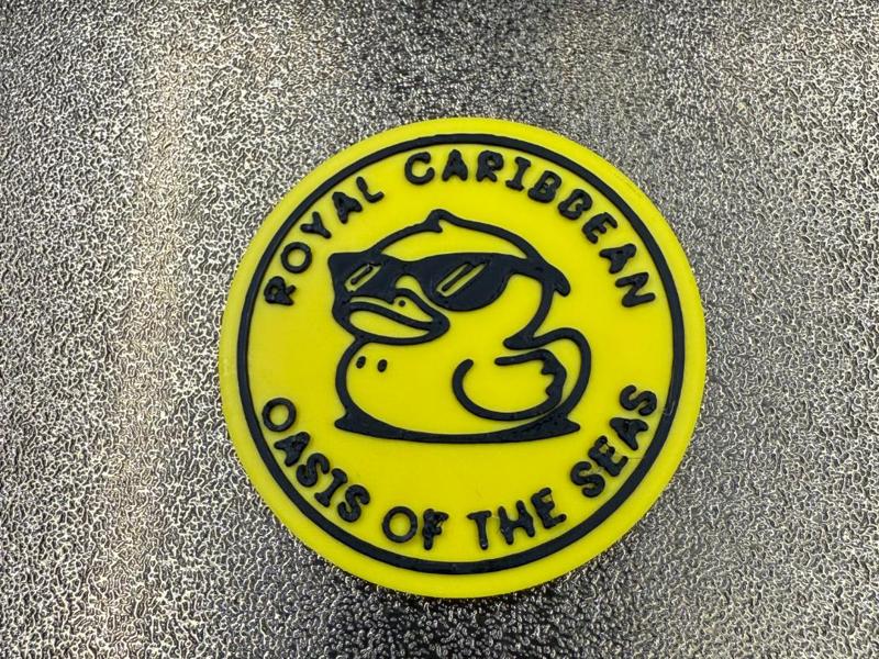 ROYAL CARIBBEAN OASIS OF THE SEAS DUCK COIN 