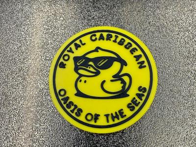 ROYAL CARIBBEAN OASIS OF THE SEAS DUCK COIN 