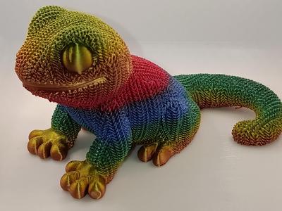Knitted Gecko