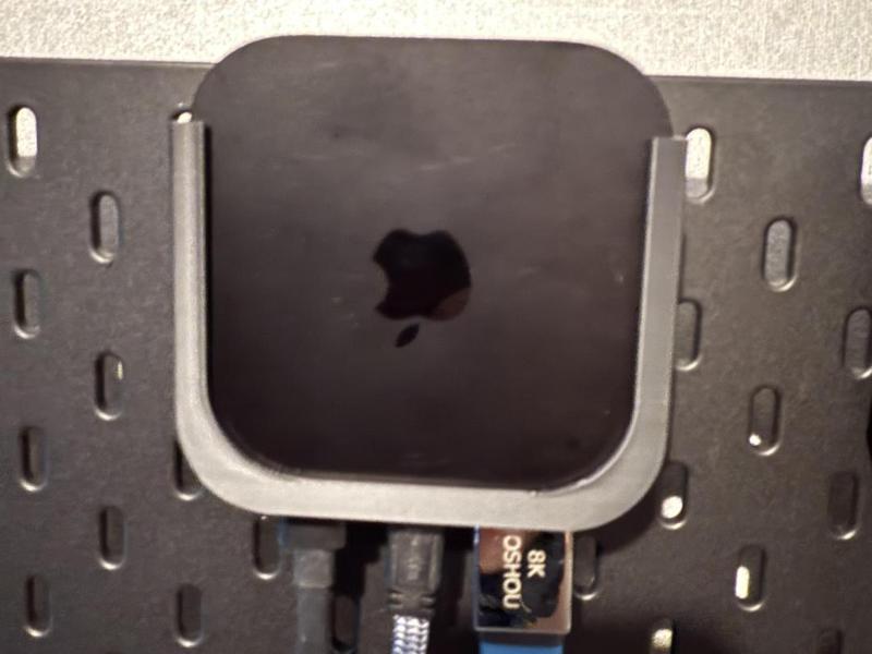 Apple TV 4K Pegboard Mount