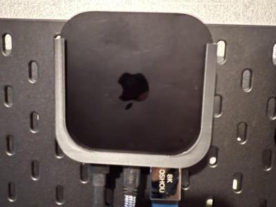Apple TV 4K Pegboard Mount