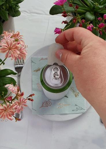 Can opener with Bee/ insect and hole to keychain! 20 min!