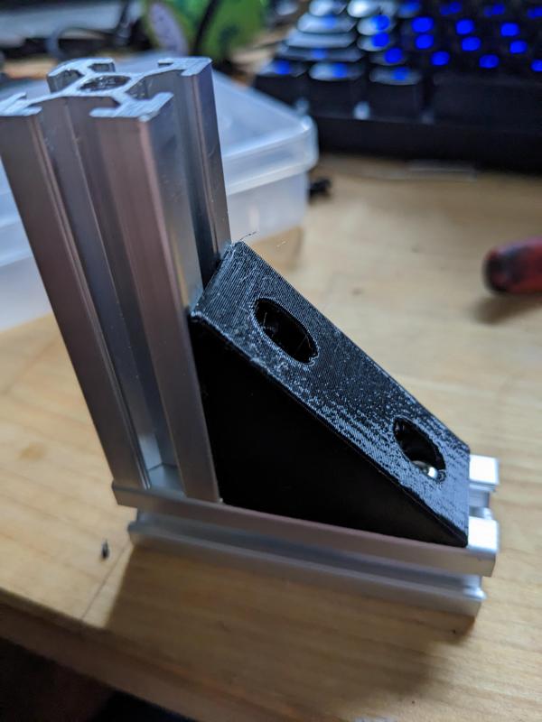 20x20 Aluminum Extrusion Brace