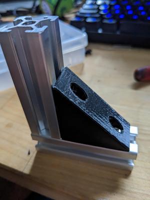 20x20 Aluminum Extrusion Brace