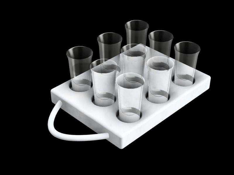 Cupholder tray