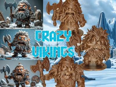 Crazy Vikings – Fierce, wild and totally unhinged!