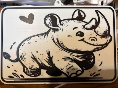 cute rhino
