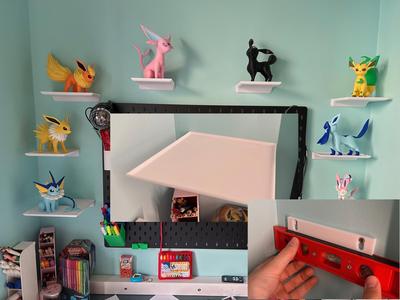 Wall Shelf with Concealed Screws - Large