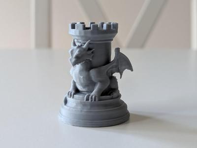 Rook Chess Piece – Fantasy-Inspired
