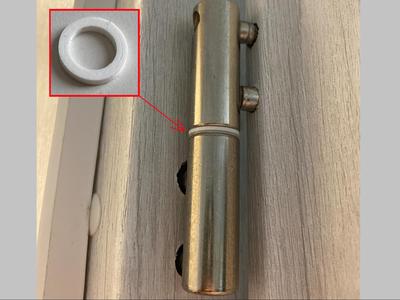 Door hinge pad