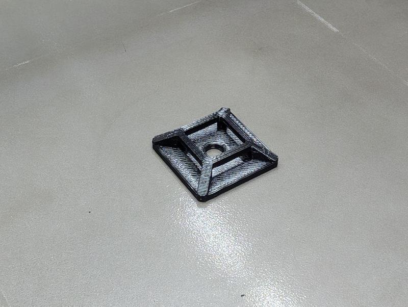 Tie wrap mount