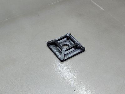 Tie wrap mount