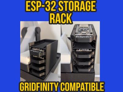 ESP-32 Gridfinity Storage Rack
