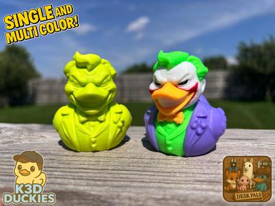 Joker Rubber Duck