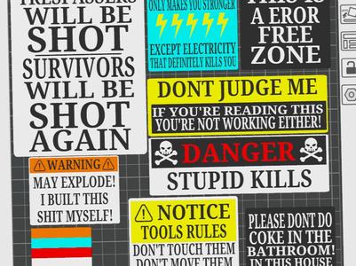 various signs
