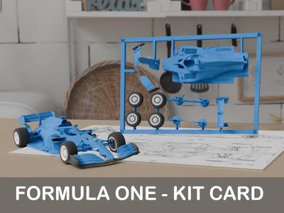 Formula One Car v3 - Kit Card