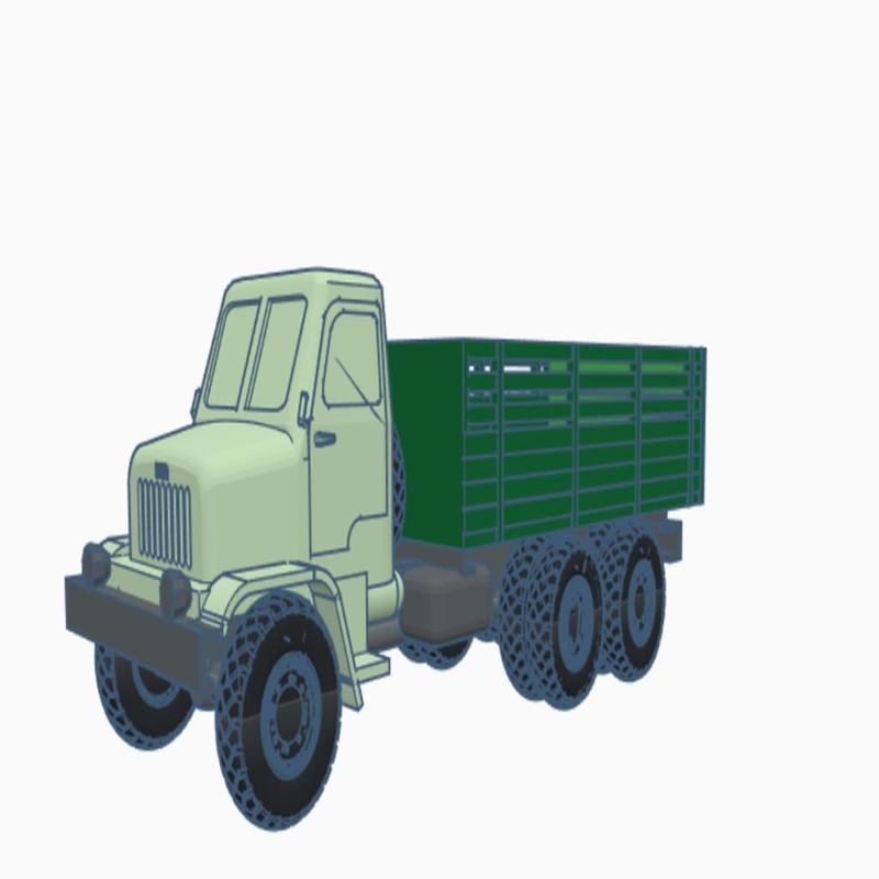Praga V3S Czech truck model