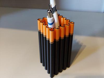 modern pen vase