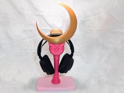 Moon Stick Headphone Stand - Sailor Moon Inspired