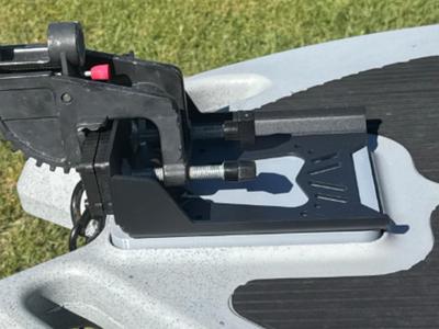 Custom Transom Mounting Plates for Ascend 133X