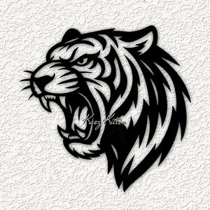 roaring tiger 7 wall art home decor