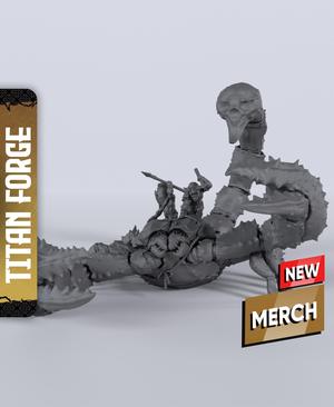Hadogenes the Scorpion - With Free Dragon Warhammer - 5e DnD Inspired for RPG and Wargamers
