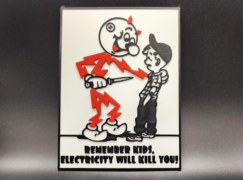 🗲 Electricity Will Kill You 3 Colors 🗲