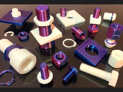 STL Hardware Parts - Nuts, Bolts & Washers