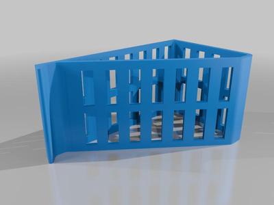 Smartphone stand supersized with more holes