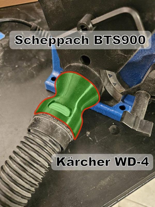 Scheppach BTS900 to Kärcher WD-4