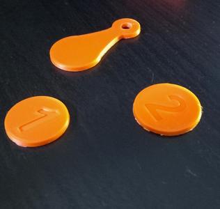 Coins for Shopping Cart + Keychain