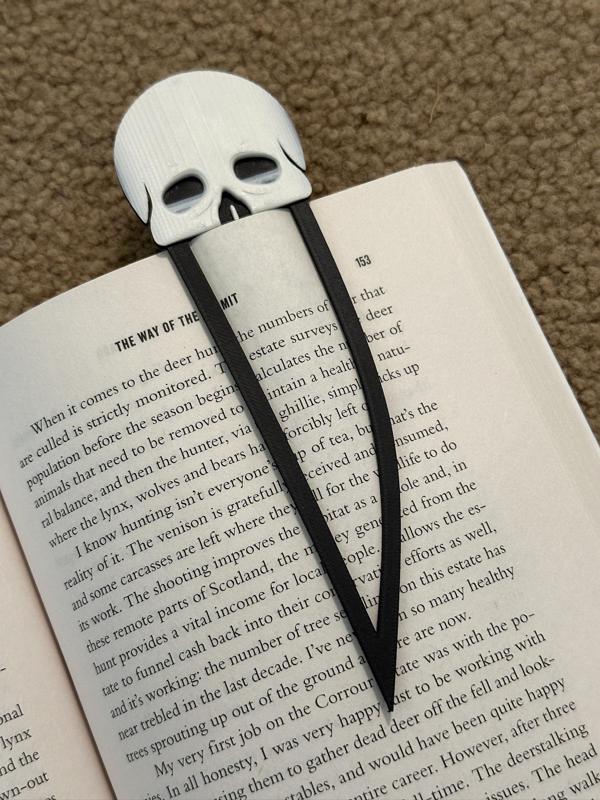 Skull Dagger Bookmark