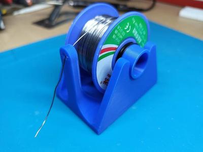 Narrow Solder Spool Dispenser