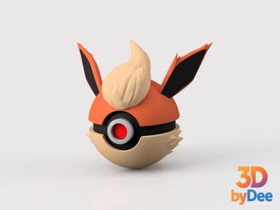 Flareon Pokeball