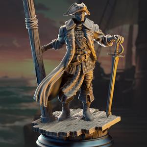 Warforged Swashbuckler - Harvold  Blue Eyes  Stalson