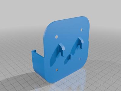 Mount for Hue bridge and Ikea Skådis. 
