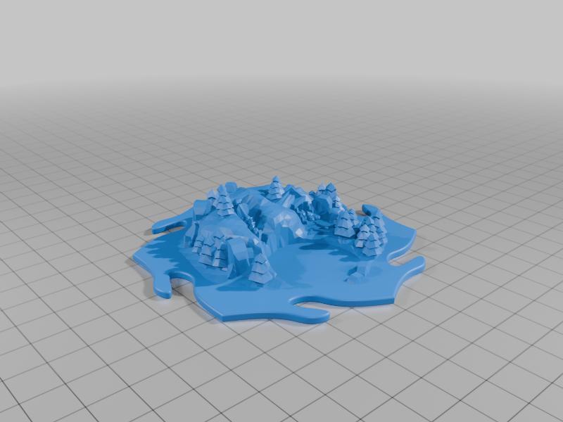 Catan Gold Mine (Fixed Mesh) Warcraft Inspired set