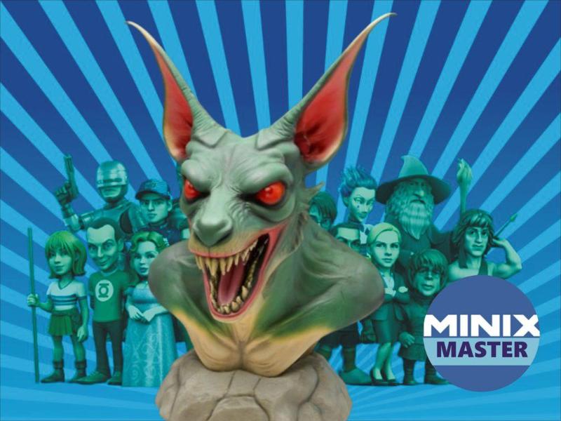 bust of the chupacabra