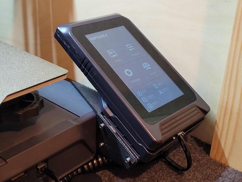 Elegoo Neptune 4 adapter to shift display to front