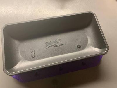 Holder for Milwaukee Packout Magnetic Bin